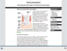 Tablet Screenshot of herniasymptoms.net